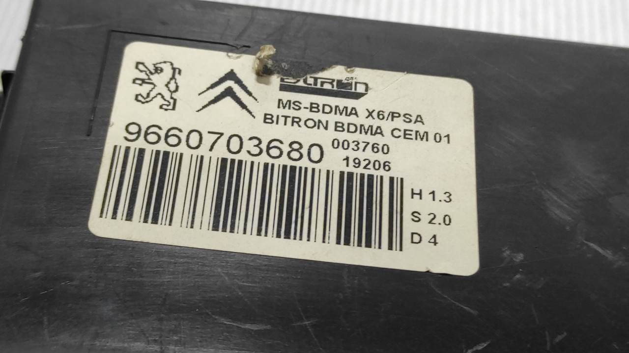 ELEKTRONIKA MODUL CITROEN C6 > 05-12 9660703680