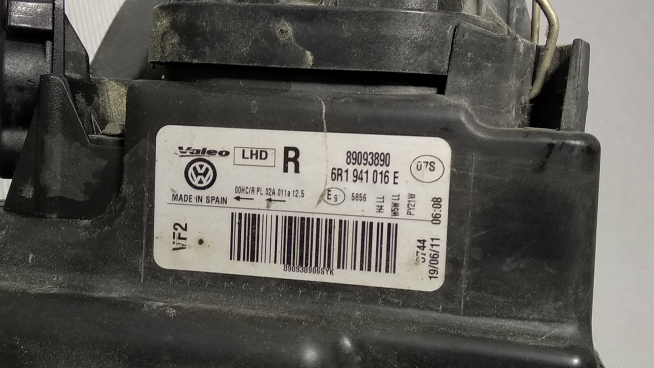 DIJELOVI FAR VW POLO > 09-14 6R1941016E