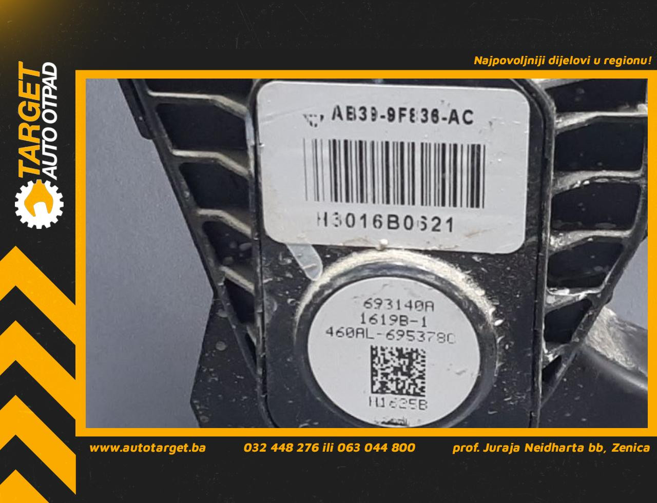 DIJELOVI PAPUCICA GASA FORD RANGER > 16- 2.2 693140A