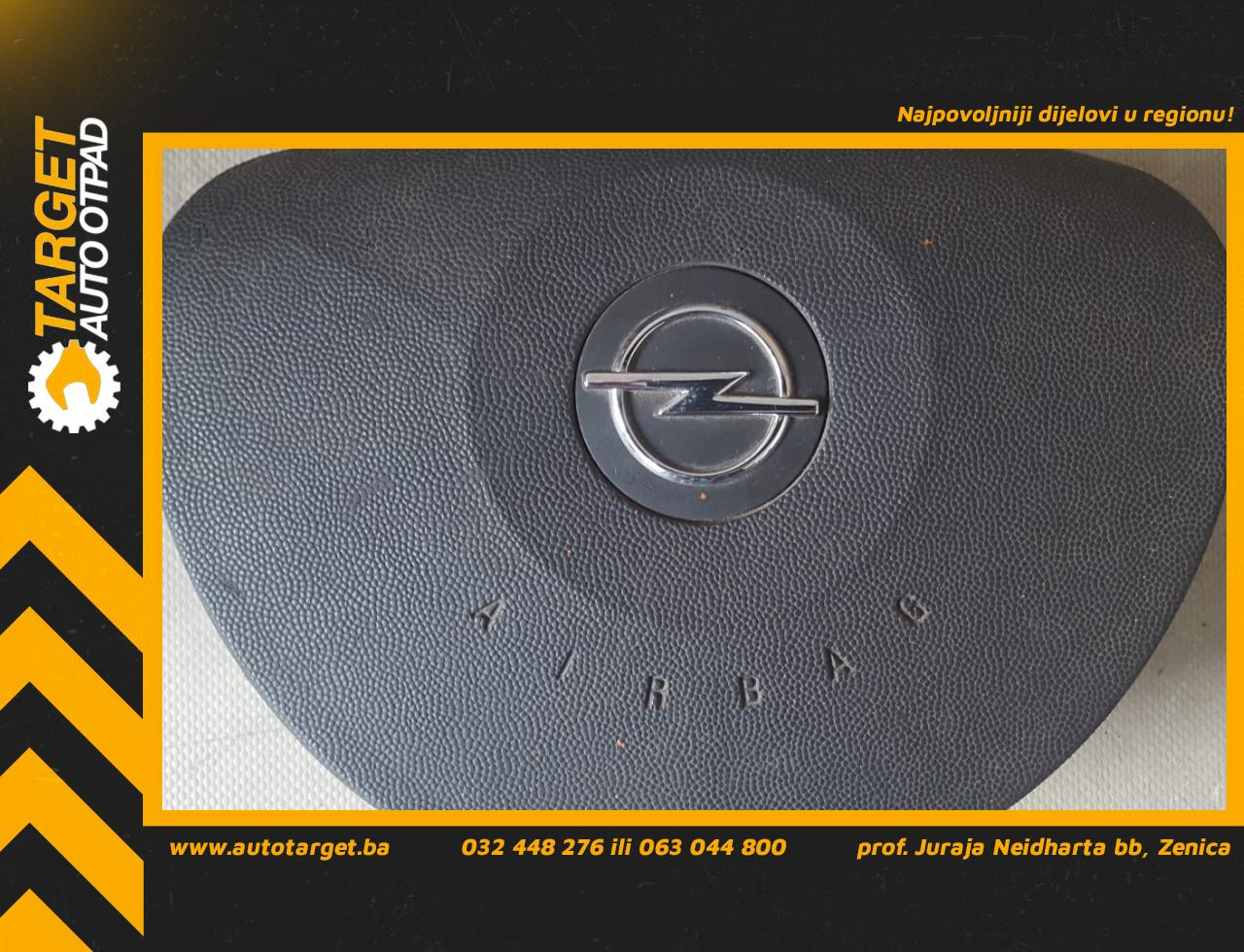 DIJELOVI AIRBAG VOLANA OPEL CORSA C > 03-06 13188242