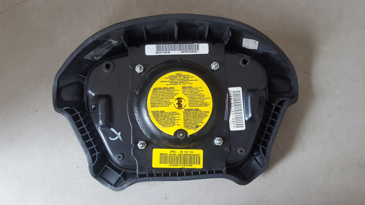 AIRBAG VOLANA OPEL VECTRA B > 99-02 09132704