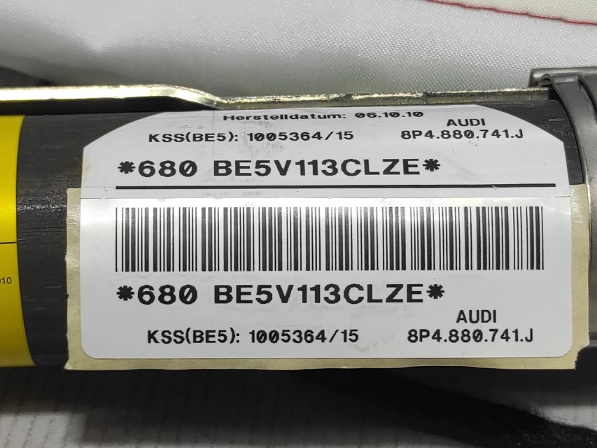 DIJELOVI KROVNI AIRBAG AUDI A3 > 08-12 8P4880741J