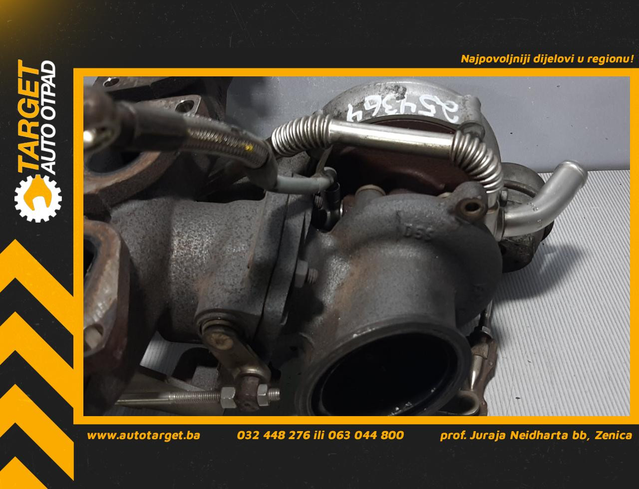 DIJELOVI TURBINA SAAB 9-3 > 08- 1.9 55215256