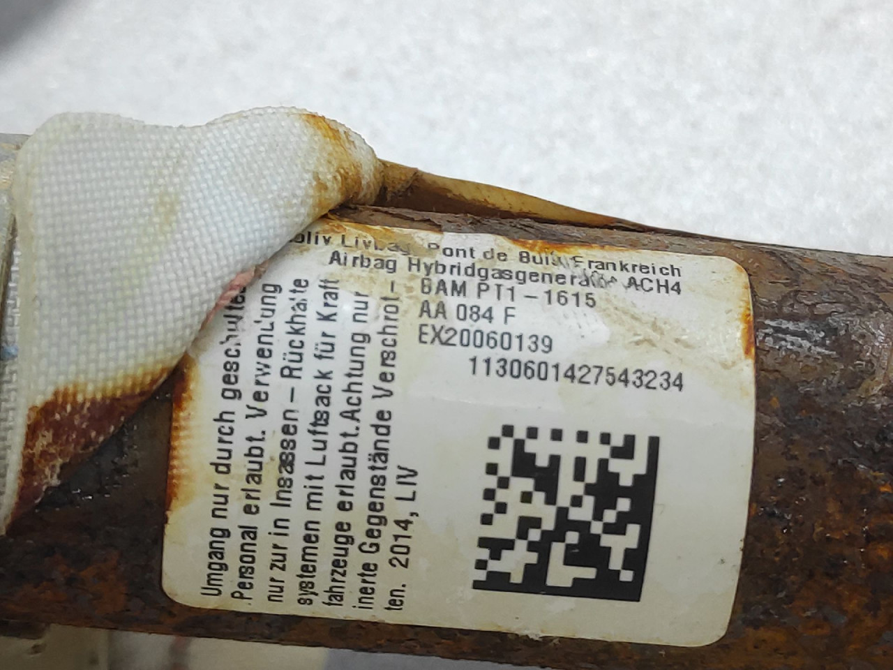 KROVNI AIRBAG TOYOTA YARIS > 14-16 EX20060139