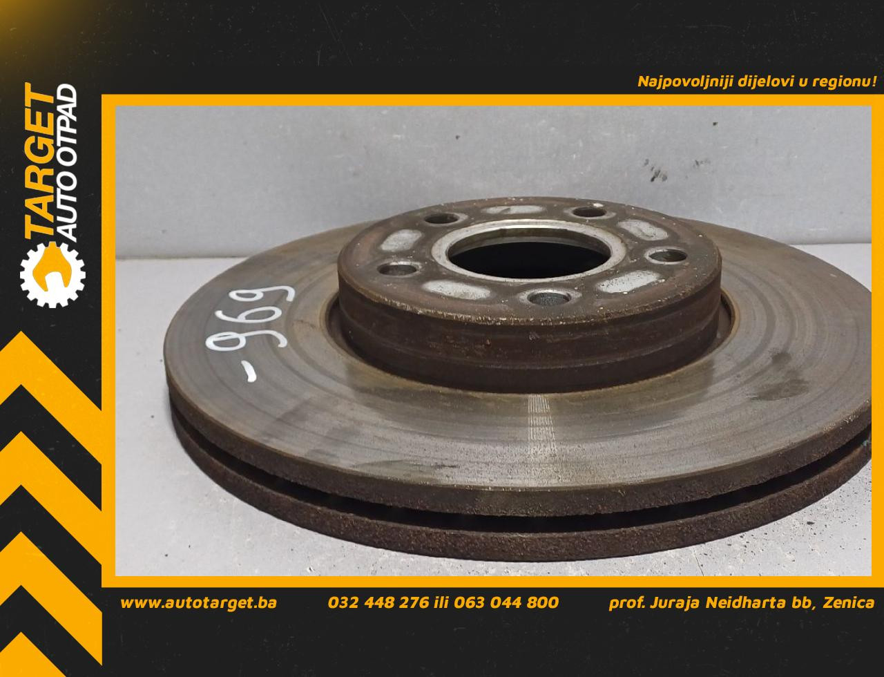 DIJELOVI KOCIONI DISK FORD FOCUS > 11-14 1.6