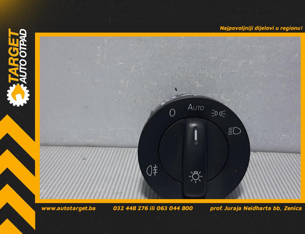 DIJELOVI PREKIDACI SVJETLA VW PASSAT B6 > 05-10 1K0941431BL