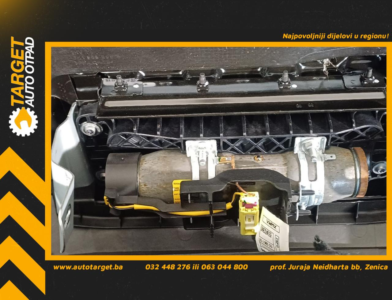 DIJELOVI AIRBAG SUVOZACA VW GOLF 6 SW > 09-13 1.6