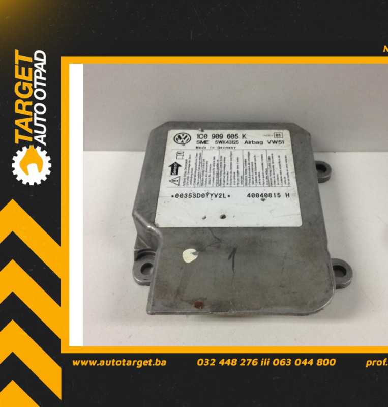 ELEKTRONIKA AIRBAGA VW POLO > 05-09 1C0909605K