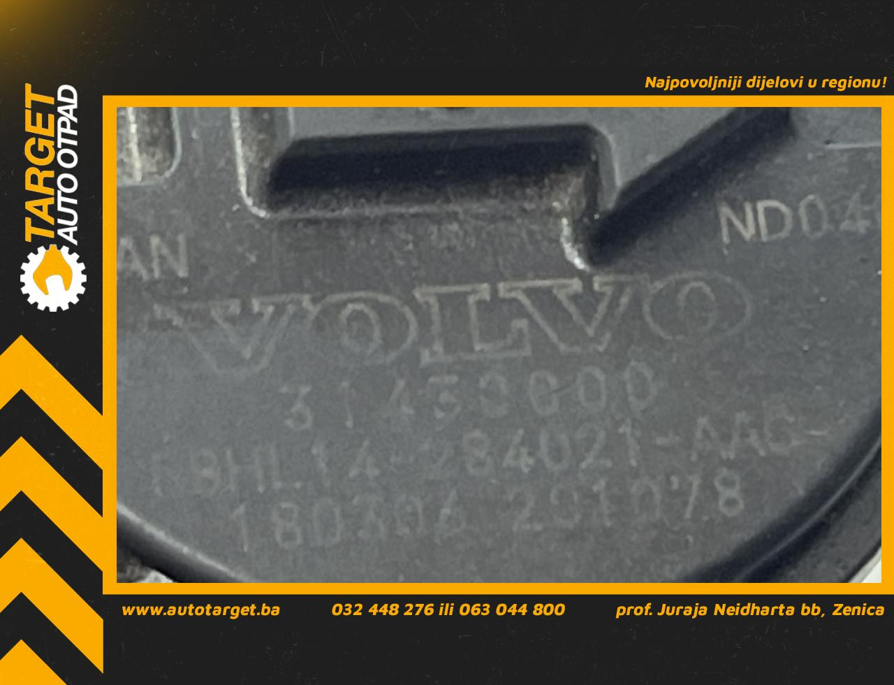 DIJELOVI PROTOK ZRAKA VOLVO XC60 > 17- 2.0 31430000