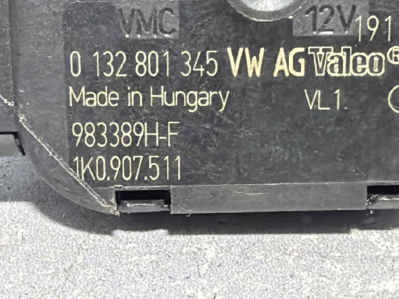 DIJELOVI MOTORIC KLAPNE VW SHARAN > 10- 2.0 1K0907511