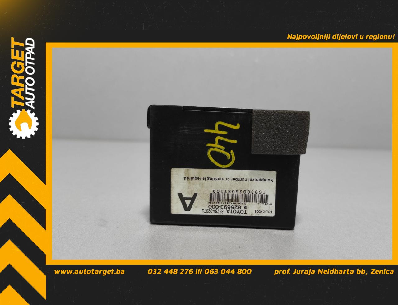 DIJELOVI ELEKTRONIKA MODUL TOYOTA AURIS > 13-15 1.8 625693000