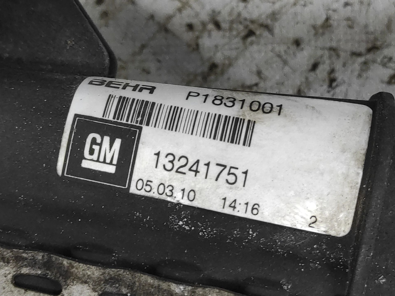 DIJELOVI INTERKULER OPEL INSIGNIA > 09-13 13241751
