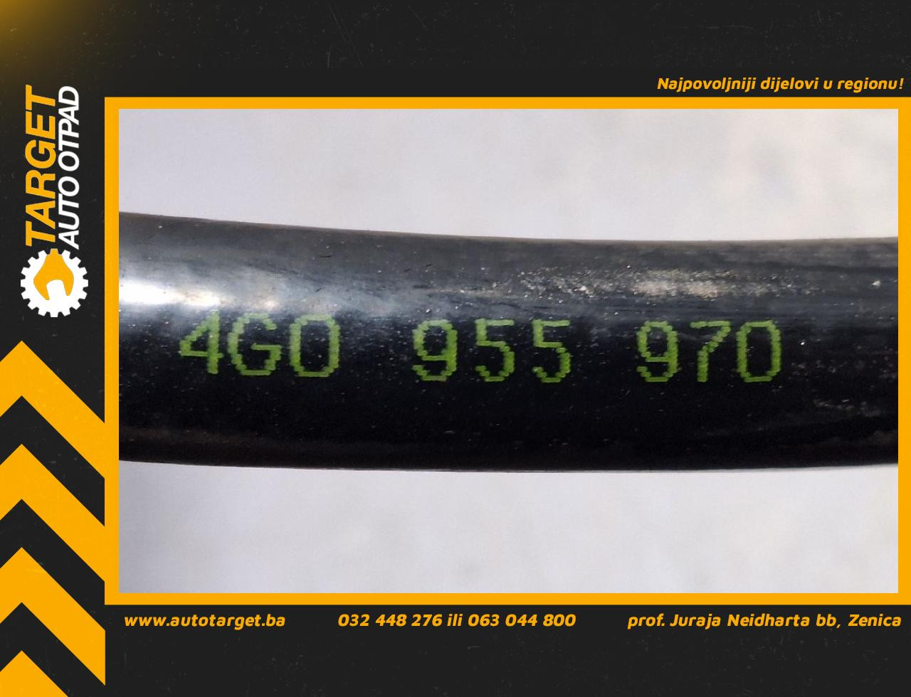 DIJELOVI CRIJEVO VW TIGUAN > 20- 1.5 4G0955970