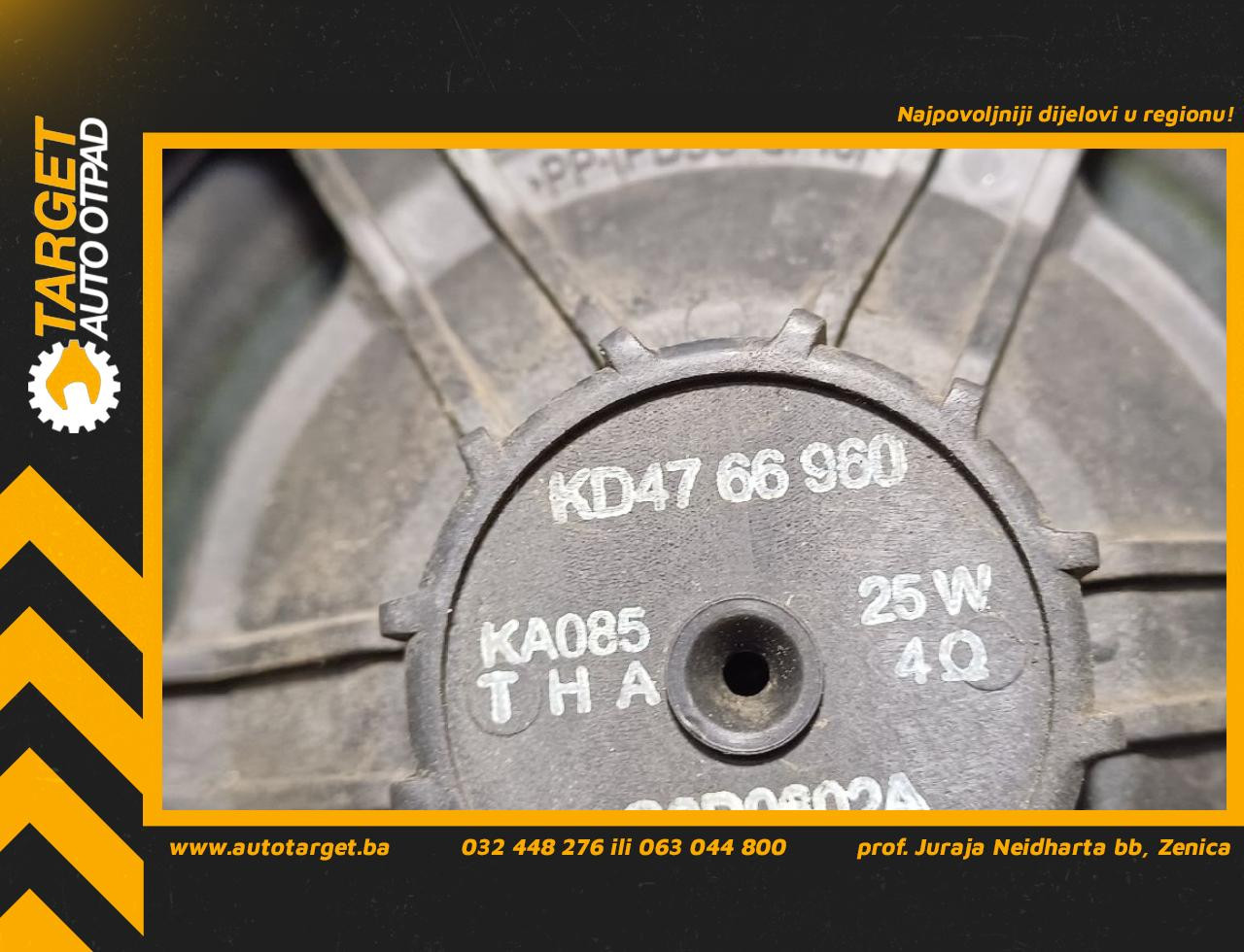 DIJELOVI ZVUCNIK MAZDA 6 > 13-16 2.2 KD4766960