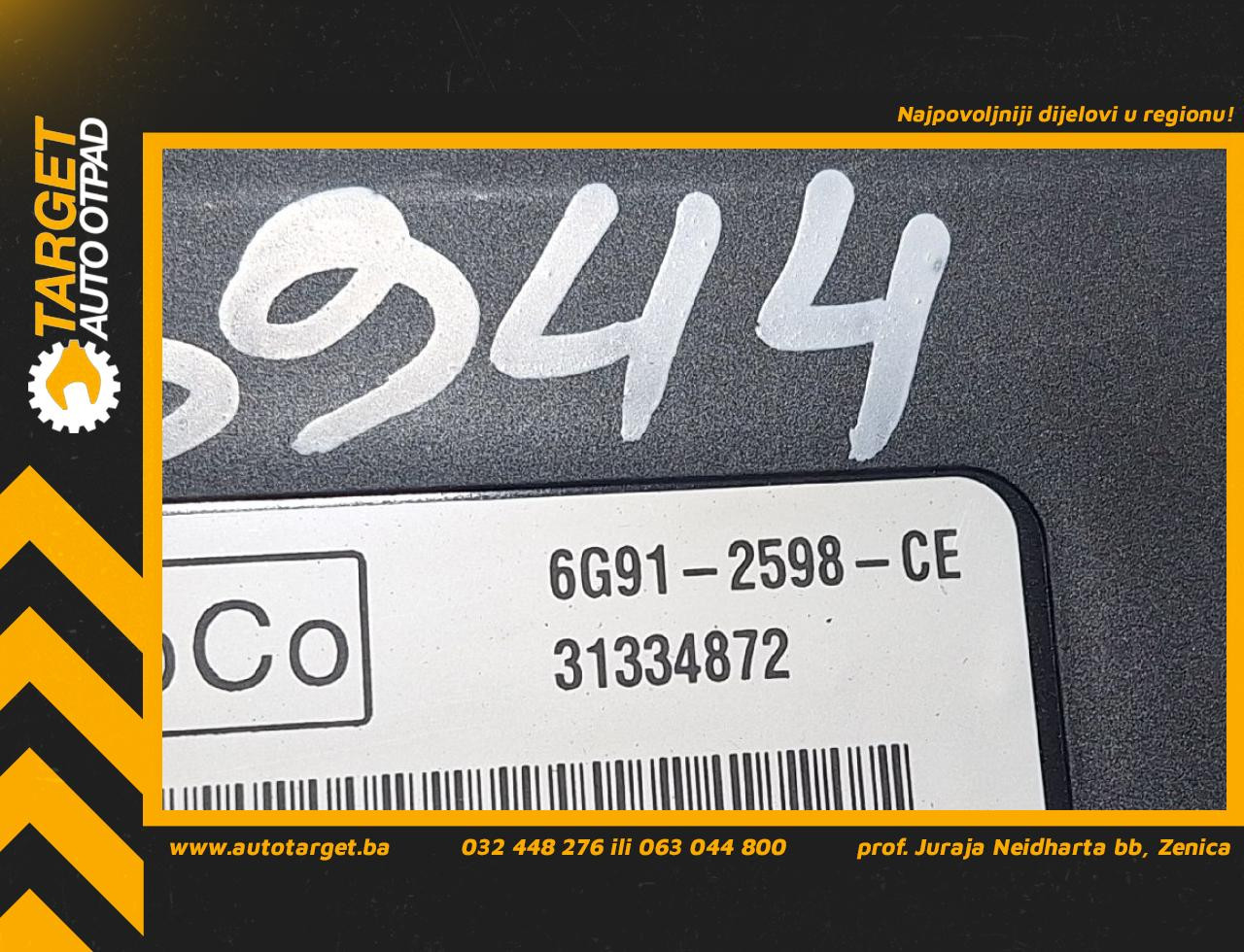 DIJELOVI ELEKTRONIKA MODUL VOLVO S60/V60 > 10-13 2.0 6G912598CE