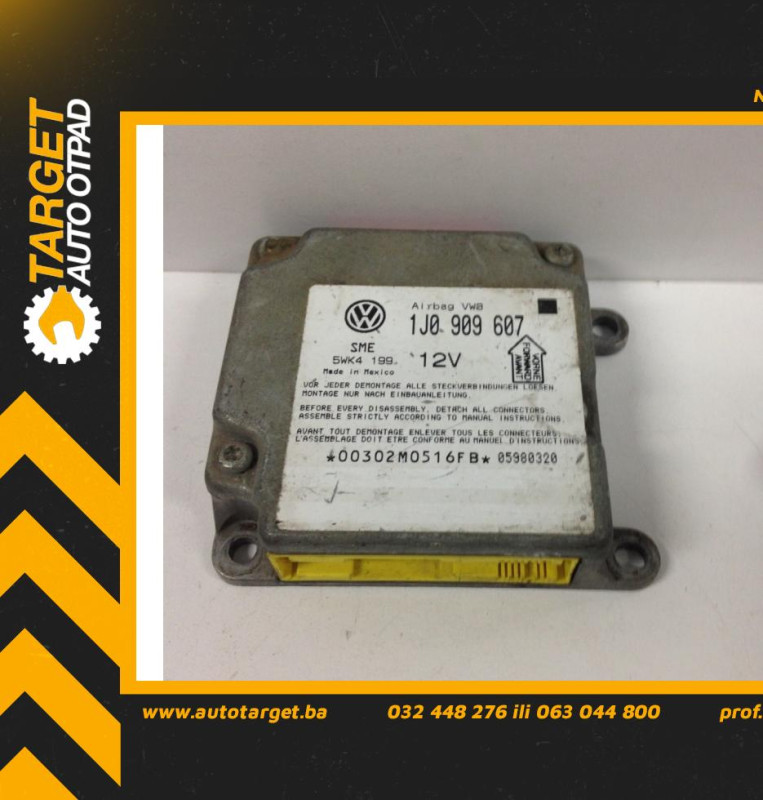ELEKTRONIKA AIRBAGA VW PASSAT B5 > 96-00 1J0909607