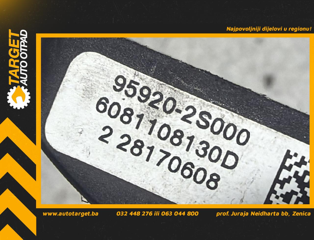 DIJELOVI SENZOR AIRBAGA KIA SPORTAGE > 11-15 1.7 959202S000