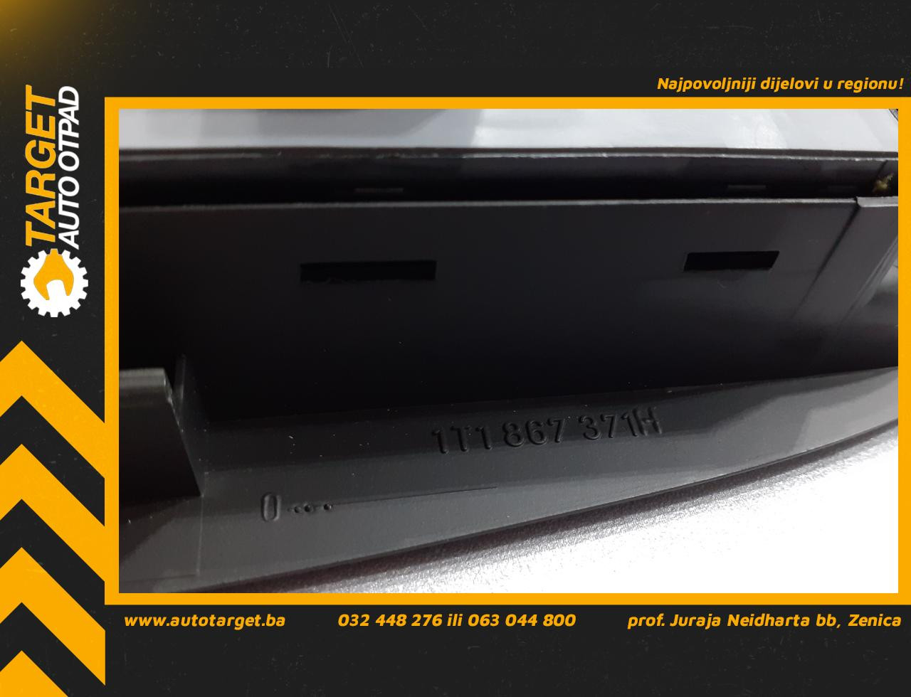 DIJELOVI PREKIDACI PROZORA VW TOURAN > 10-15 1T1867371H