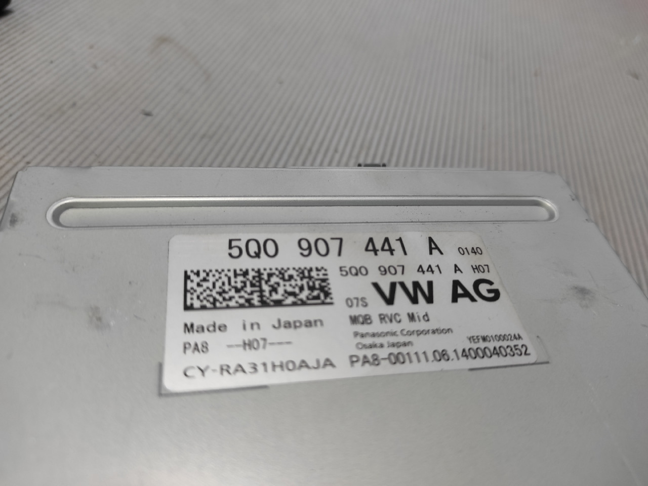 ELEKTRONIKA MODUL AUDI A3 (8V1/8VA) > 12-16 5Q0907441A