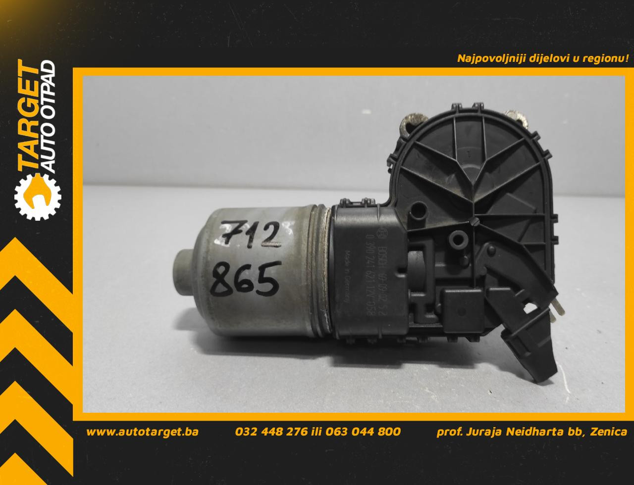 MOTORIC PREDNJEG BRISACA PEUGEOT PARTNER > 12-15 039024162112V