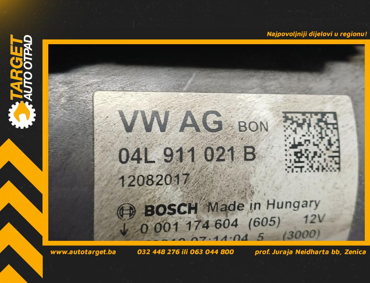 DIJELOVI ALNASER AUDI A4 (B9) > 15-18 2.0 04L911021B