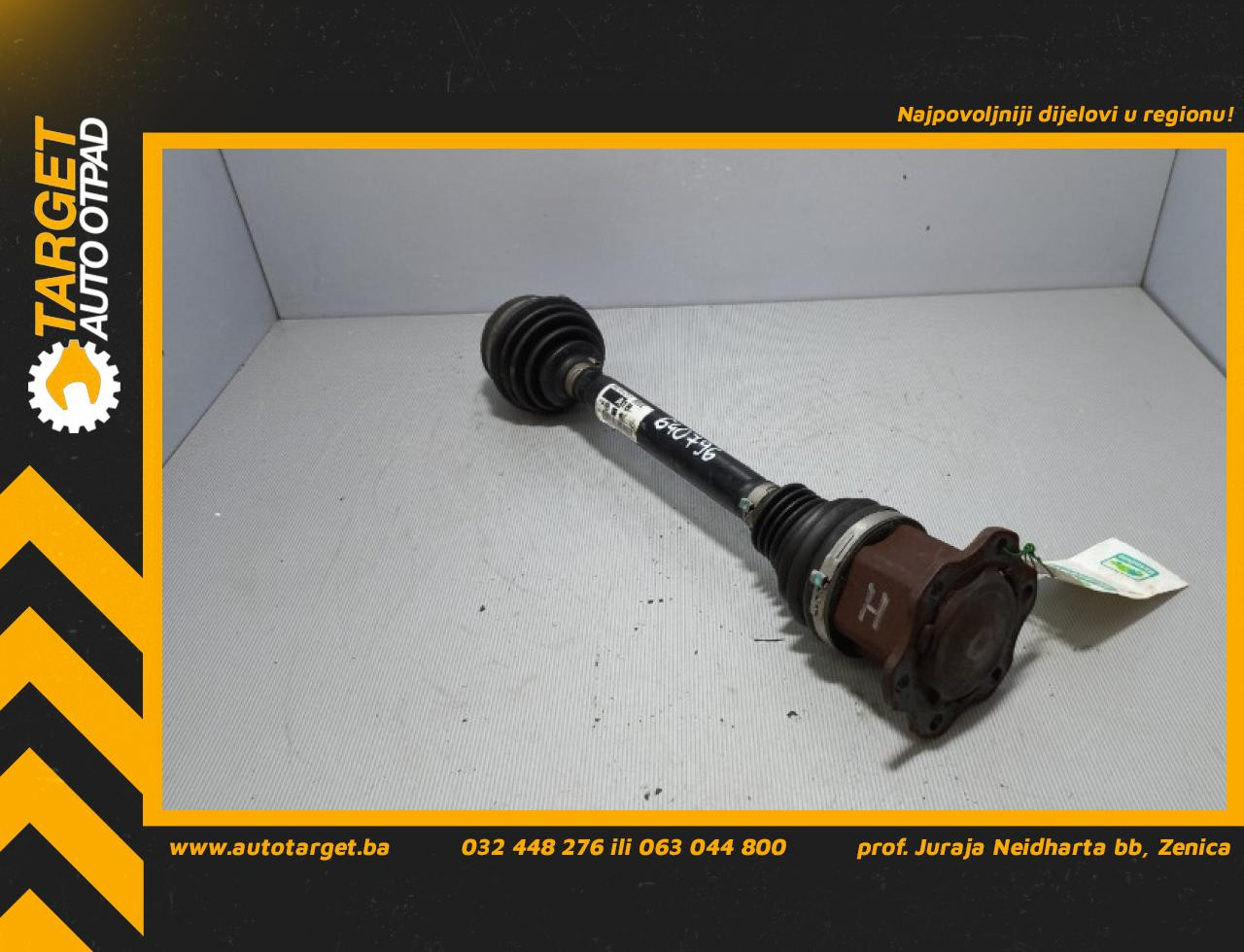 DIJELOVI POLUOSOVINA AUDI Q5 > 08-11 2.0 8R0407271B