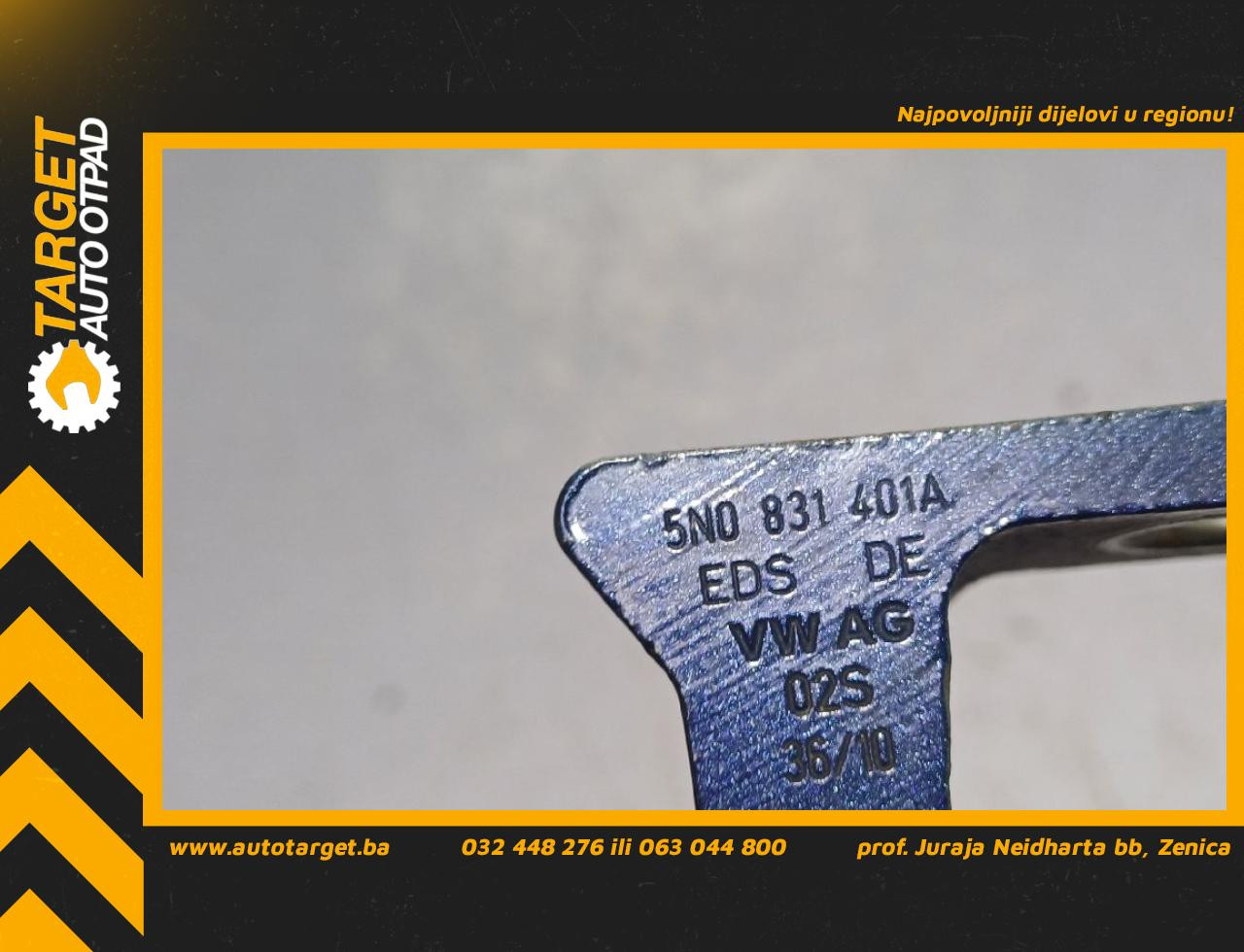 DIJELOVI BAGLAMA VW TIGUAN > 07-11 2.0 5N0831401A