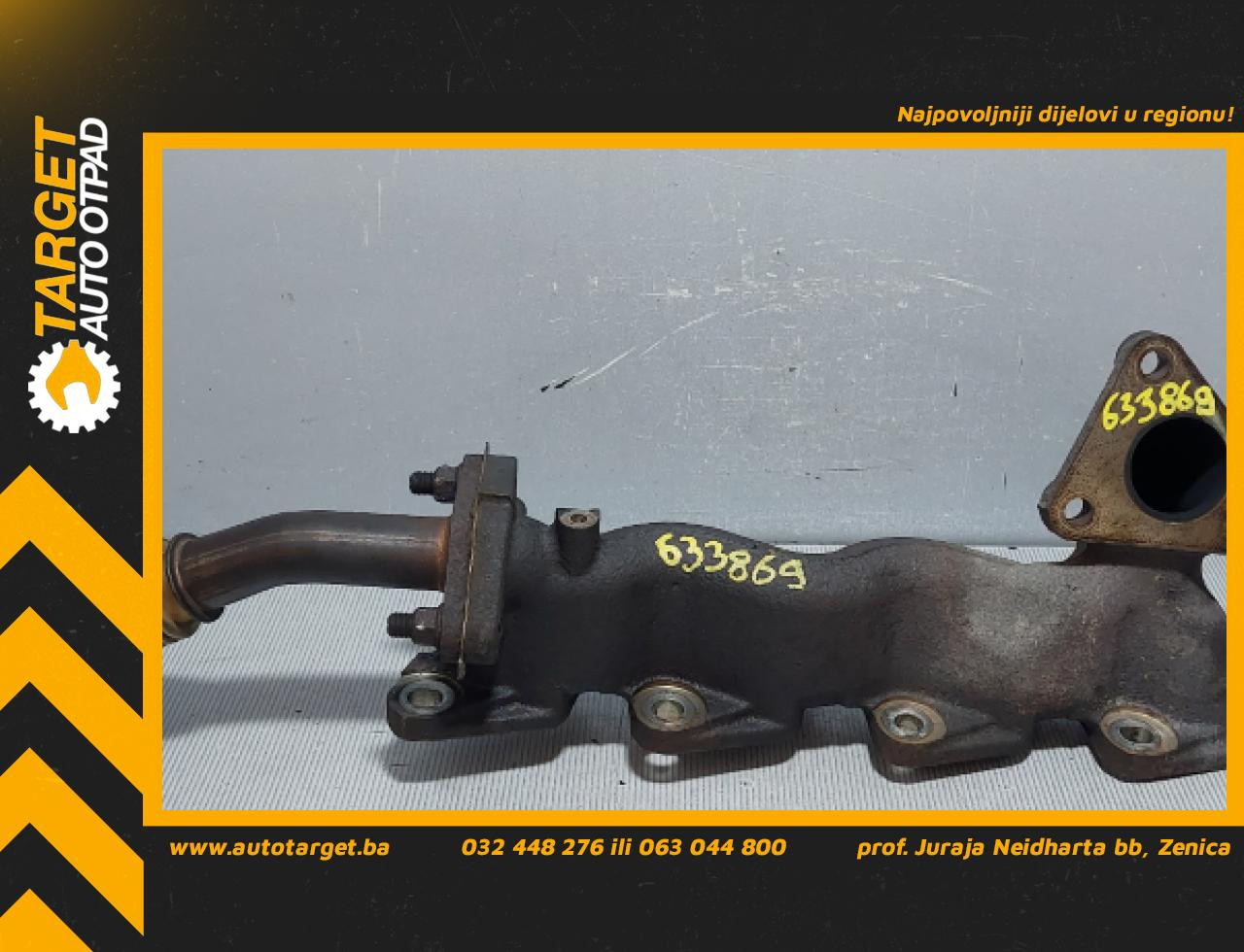 DIJELOVI IZDUVNA GRANA NISSAN NAVARA PATHFINDER > 05-09 2.5