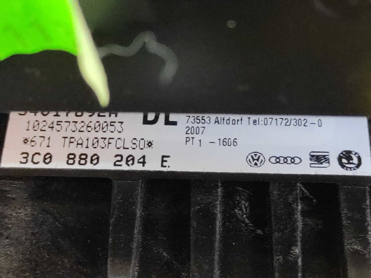 AIRBAG SUVOZACA VW PASSAT B6 > 05-10 3C0880204E