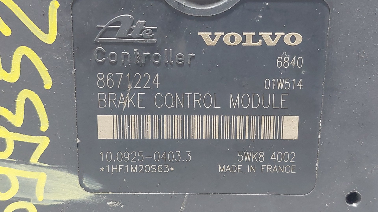 ABS ELEKTRONIKA VOLVO S60 > 00-05 8671224 P08671223