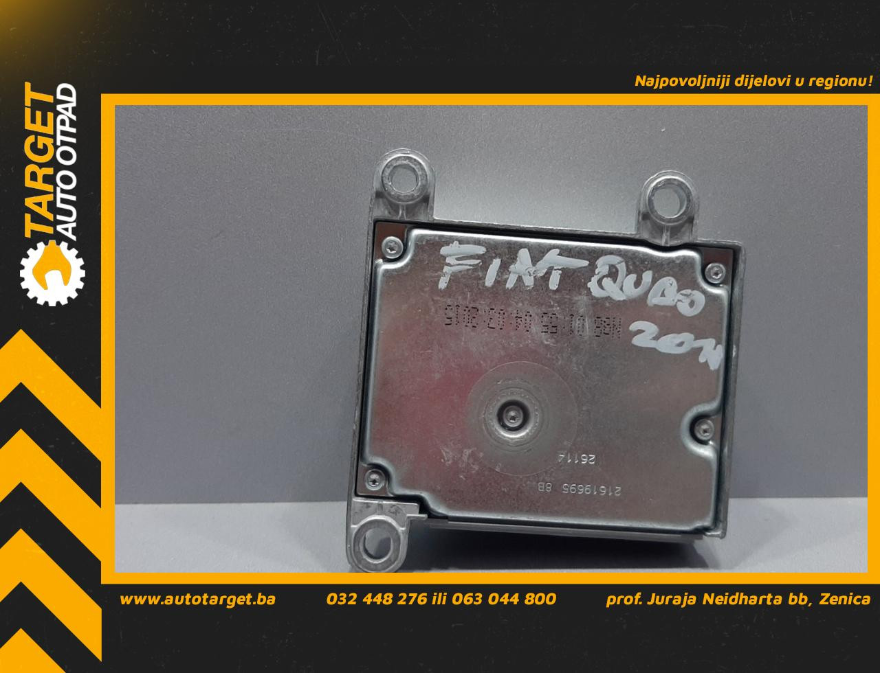 DIJELOVI ELEKTRONIKA AIRBAGA FIAT QUBO > 08-16 1385490080