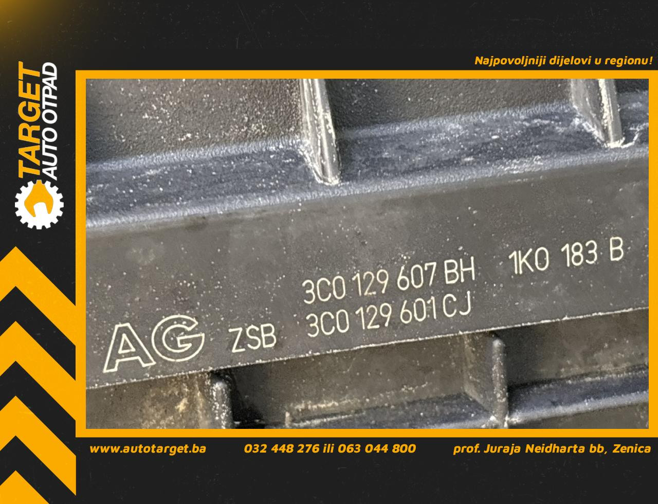 KUCISTE FILTERA ZRAKA VW PASSAT B6 > 05-10 3C0129607BH