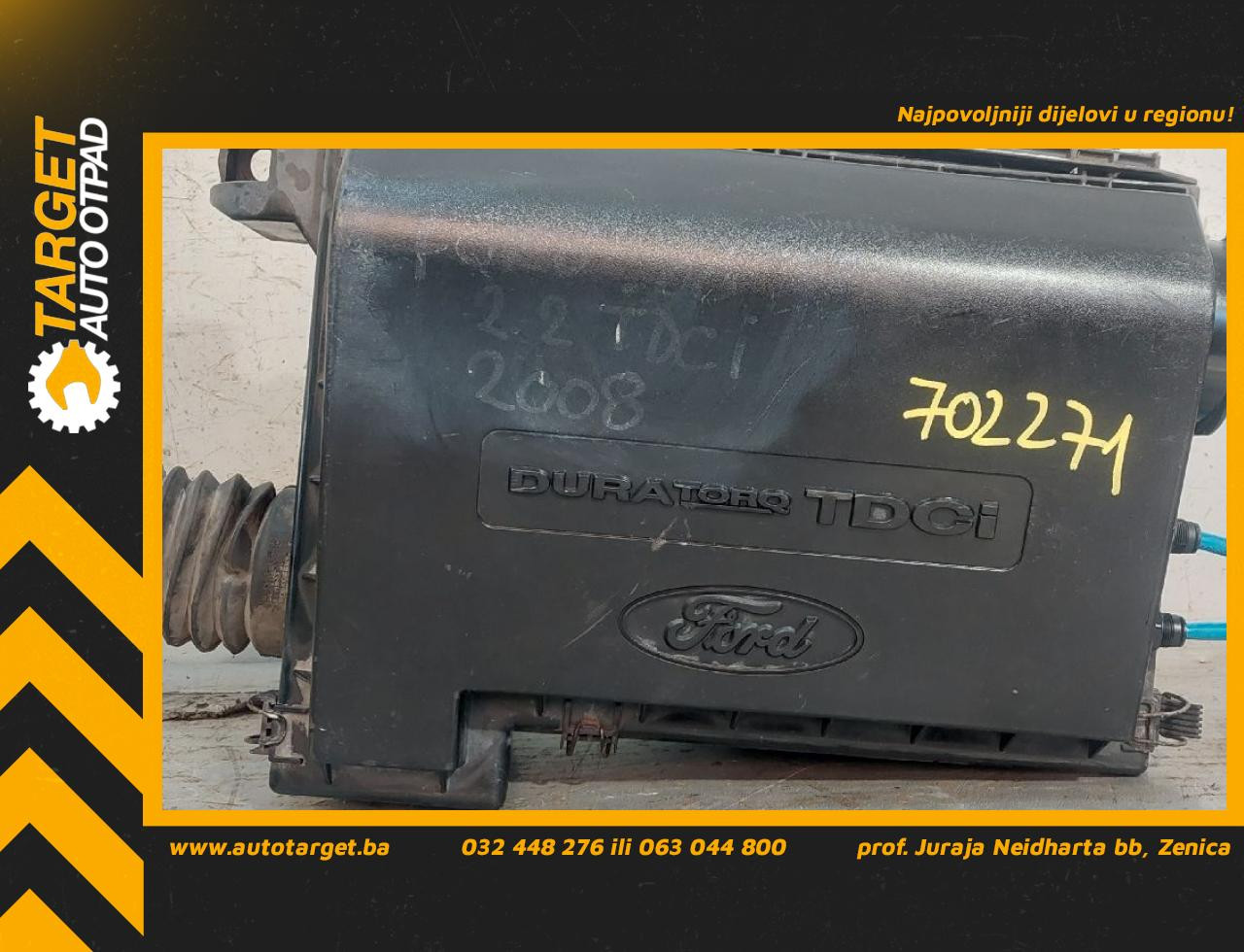 KUCISTE FILTERA ZRAKA FORD TRANSIT/TOURNEO CONNECT > 06