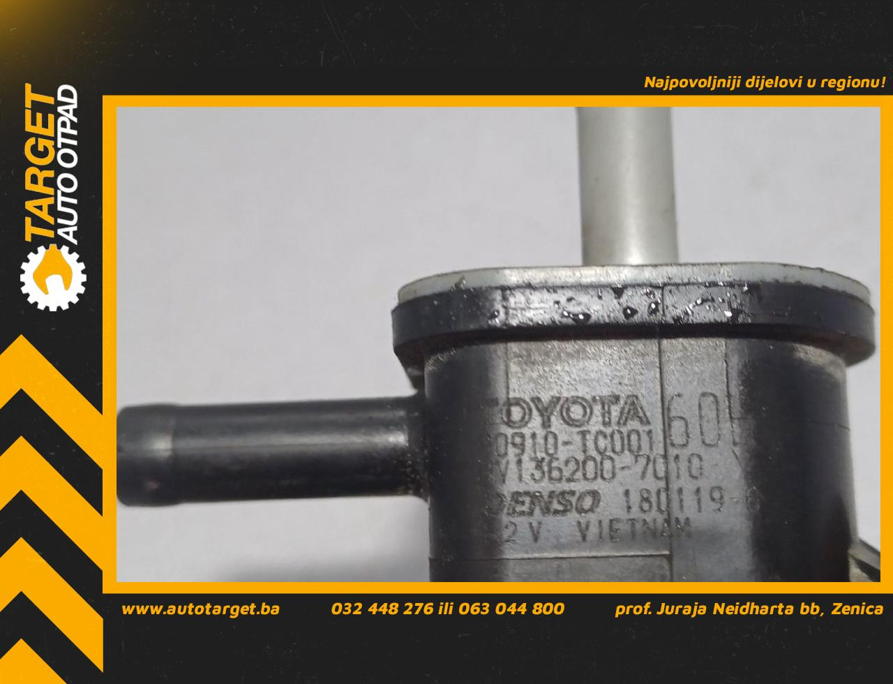 DIJELOVI VAKUM VENTIL TOYOTA YARIS > 17-19 1.5 90910TC001