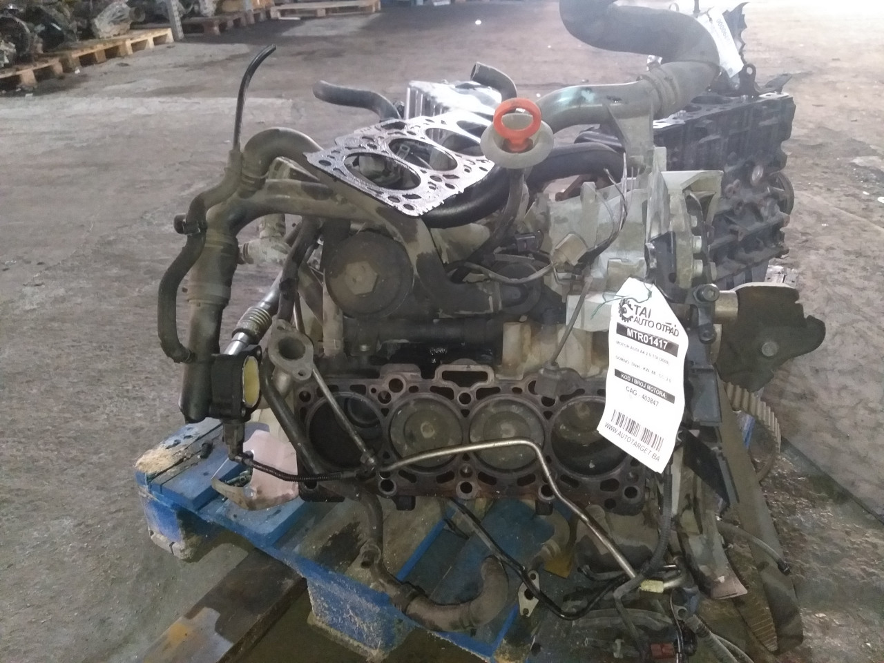DIJELOVI MOTOR AUDI A4 (B8) > 07-11 CAGC, CJCC