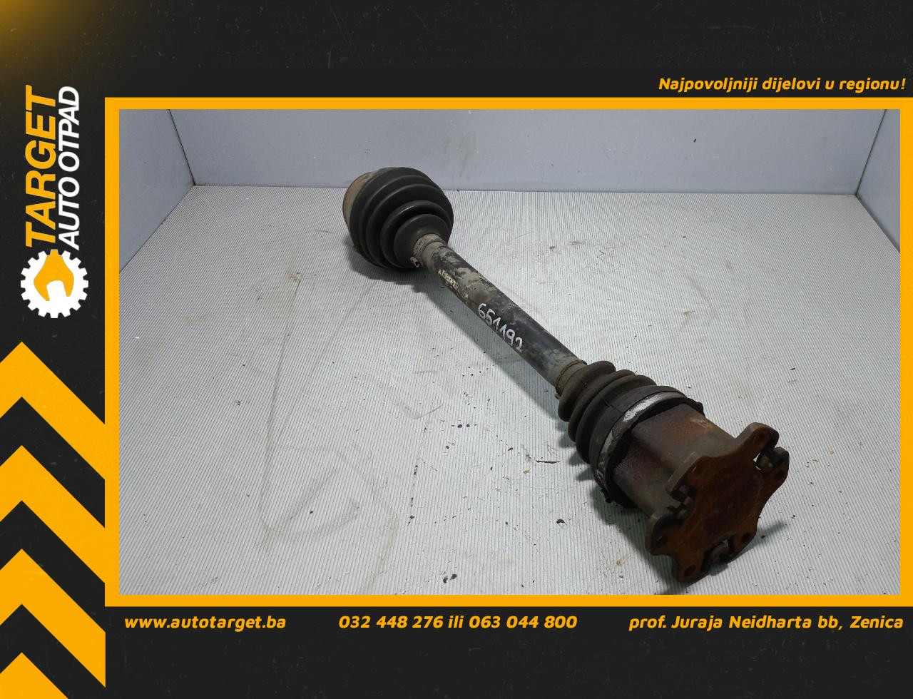 DIJELOVI POLUOSOVINA AUDI A6 > 04-08 3.2 4F0407271H