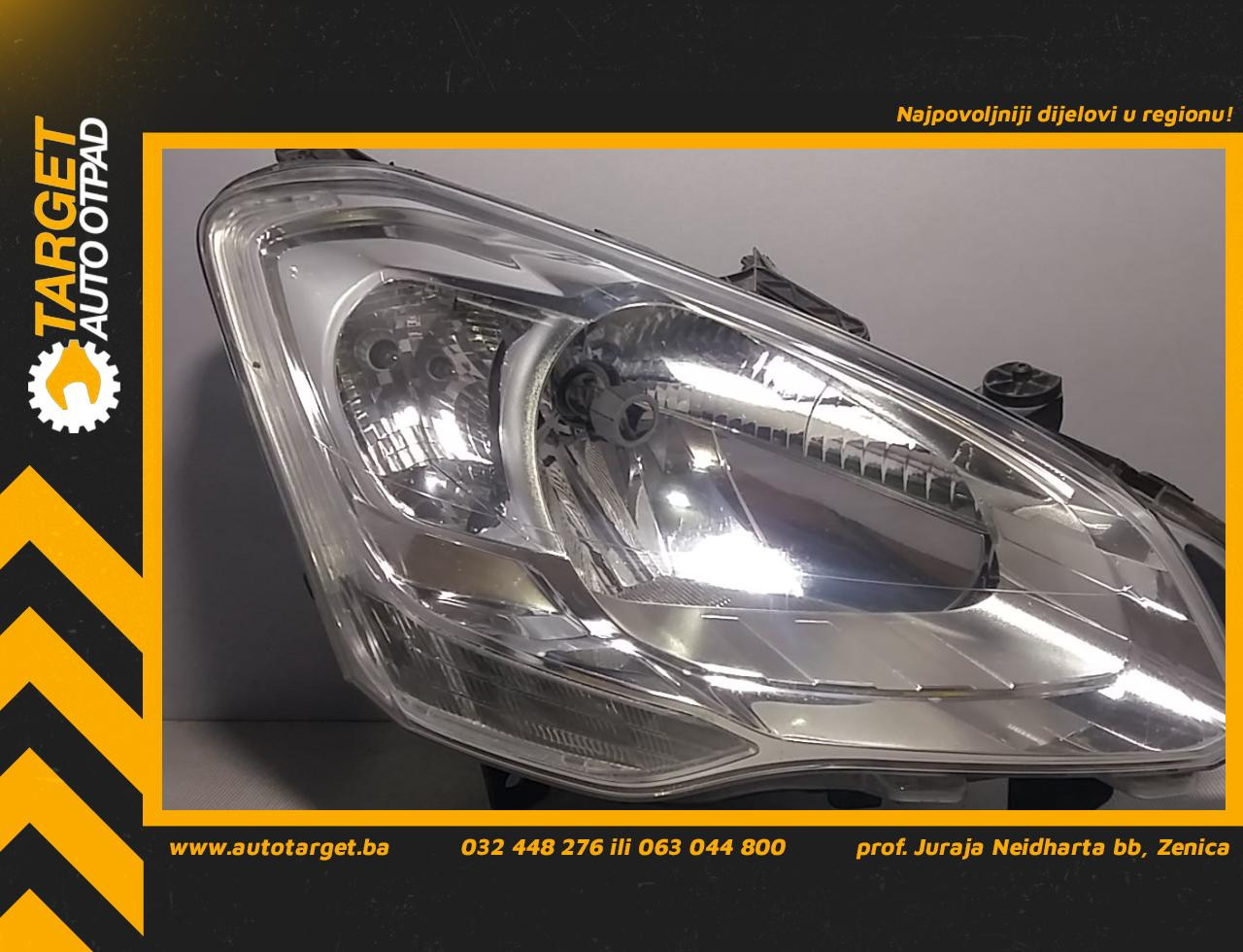 DIJELOVI FAR CITROEN BERLINGO > 08-11 9682828180