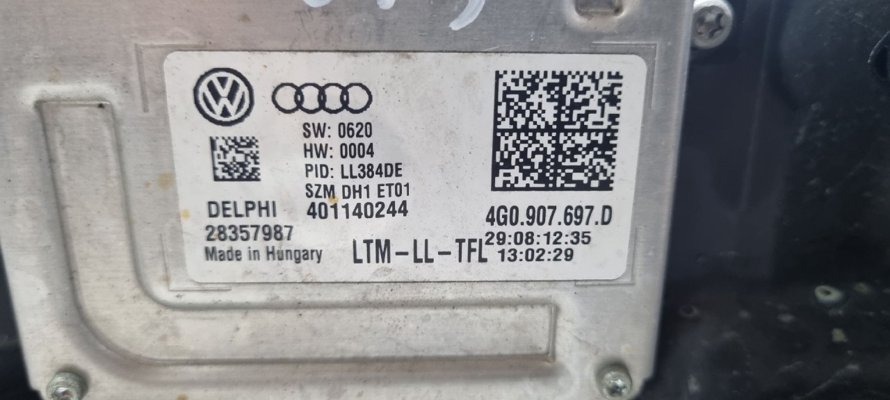 DIJELOVI BALAST FARA AUDI A6 4G > 11-14 4G0907697D