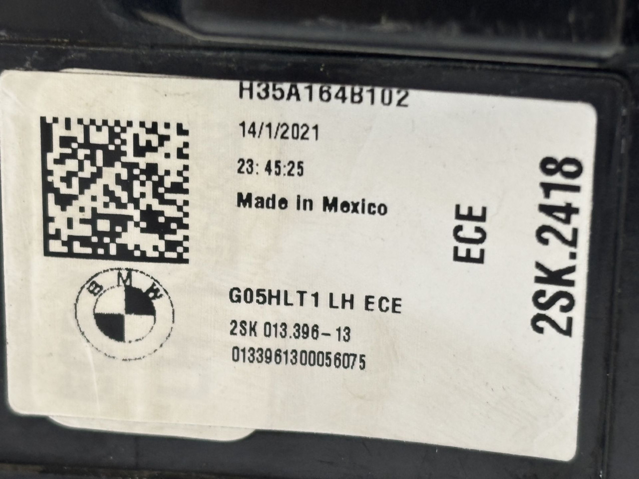 DIJELOVI STOP SVJETLO BMW X5 (G05) > 18- 2SK013396