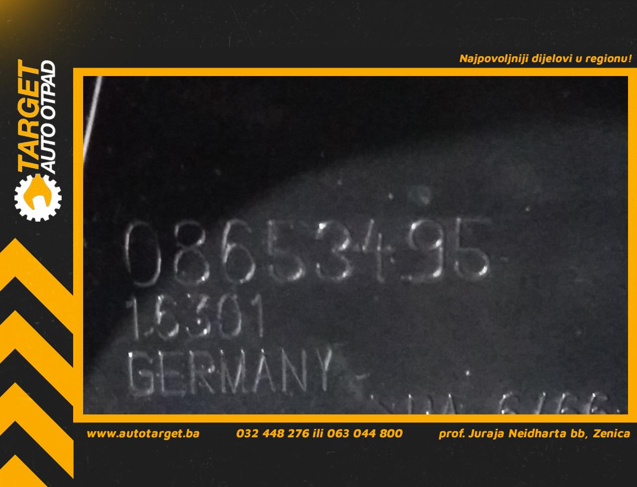 DIJELOVI POKLOPAC MOTORA VOLVO S80 > 98-06 08653495