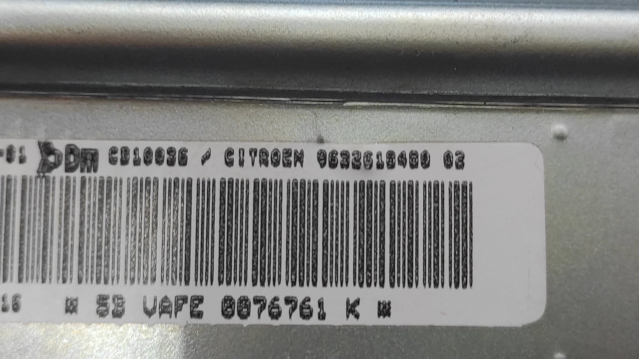 AIRBAG SUVOZACA CITROEN C5 > 01-04 9632618480