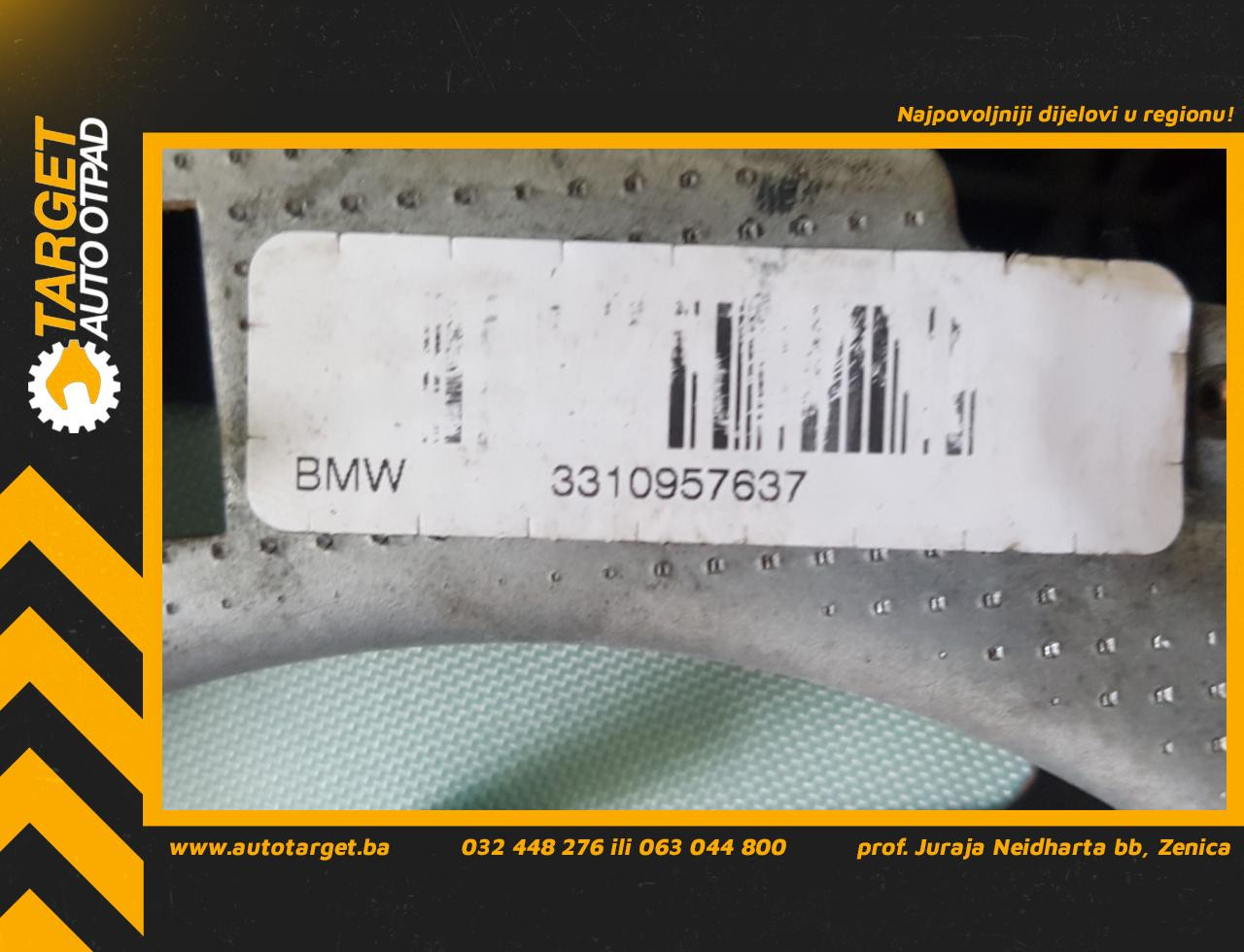 DIJELOVI AIRBAG VOLANA BMW SERIJA 3 (E46) > 01-05 3310957637