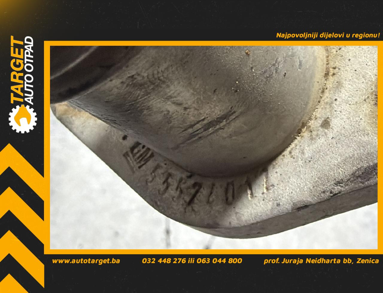 DIJELOVI CRIJEVO EGRA OPEL ASTRA K > 15-19 1.6 55574012