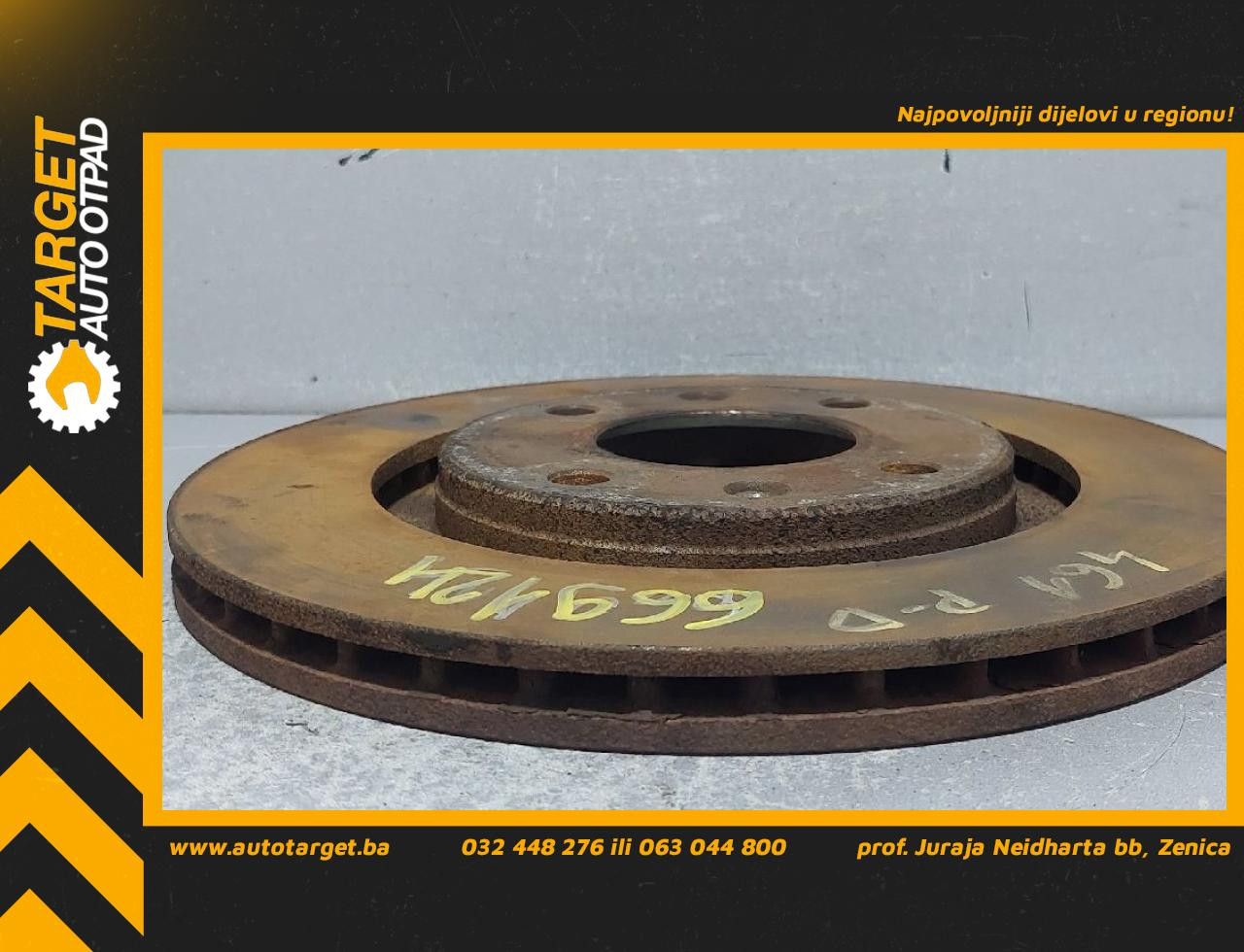 DIJELOVI KOCIONI DISK CITROEN XSARA > 00-04 2.0