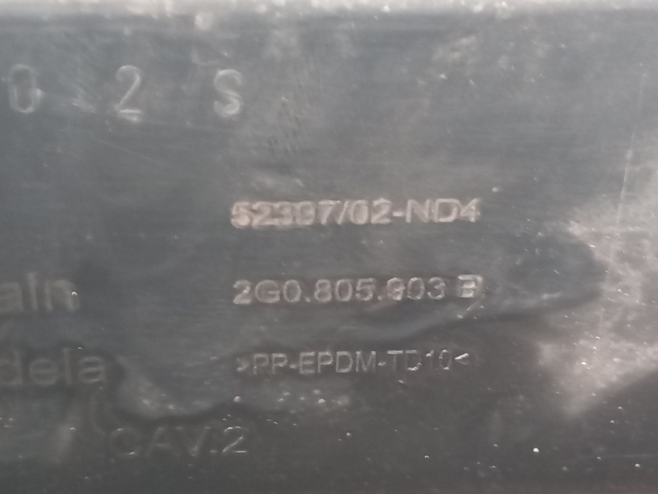 DIJELOVI SPOJLER VW POLO > 14-17 2G0.805 903B