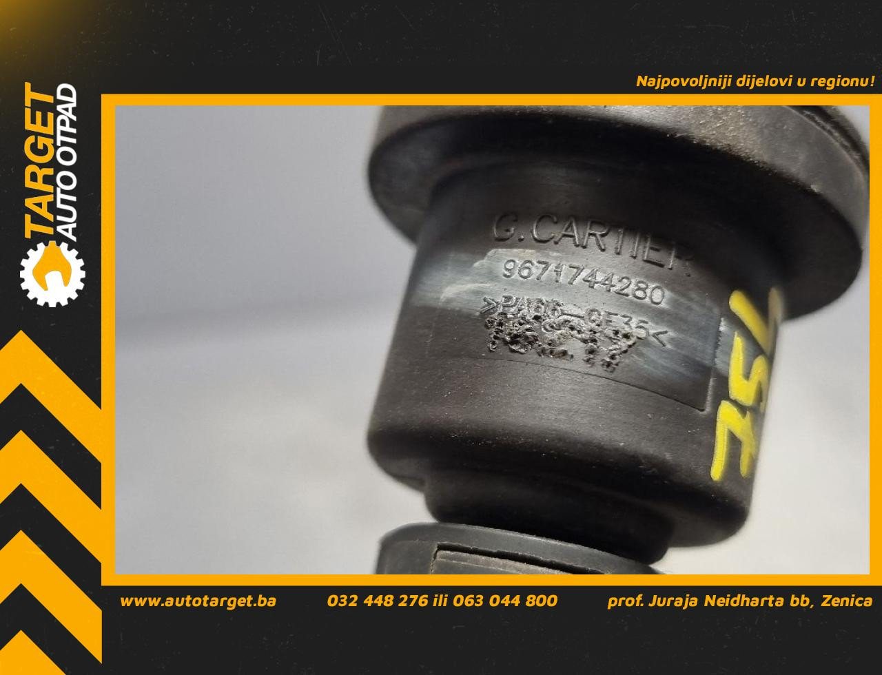 DIJELOVI VAKUM VENTIL CITROEN C3 > 13-16 1.2 9671744280