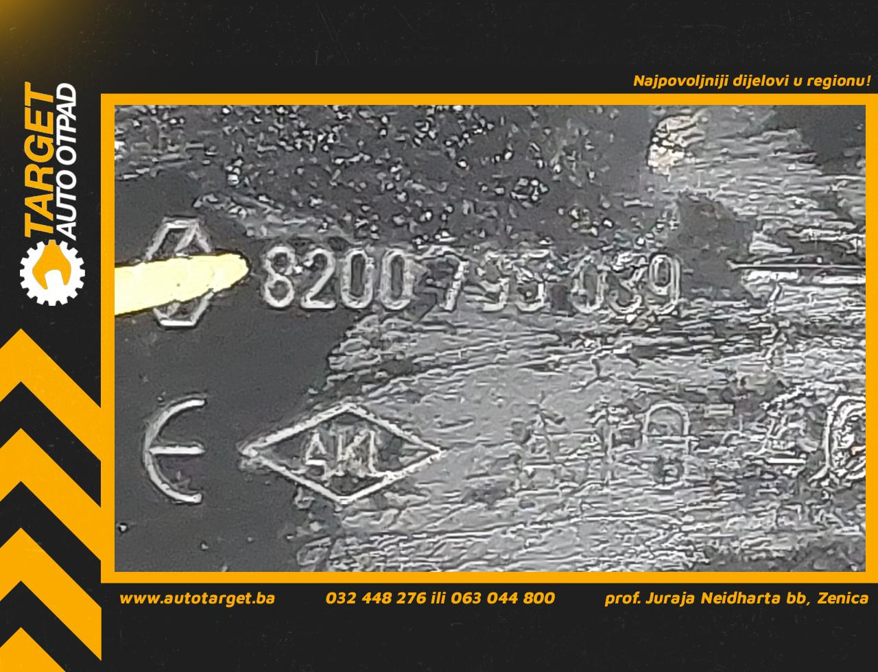 DIJELOVI KARTER RENAULT TRAFIC > 07-14 8200795039
