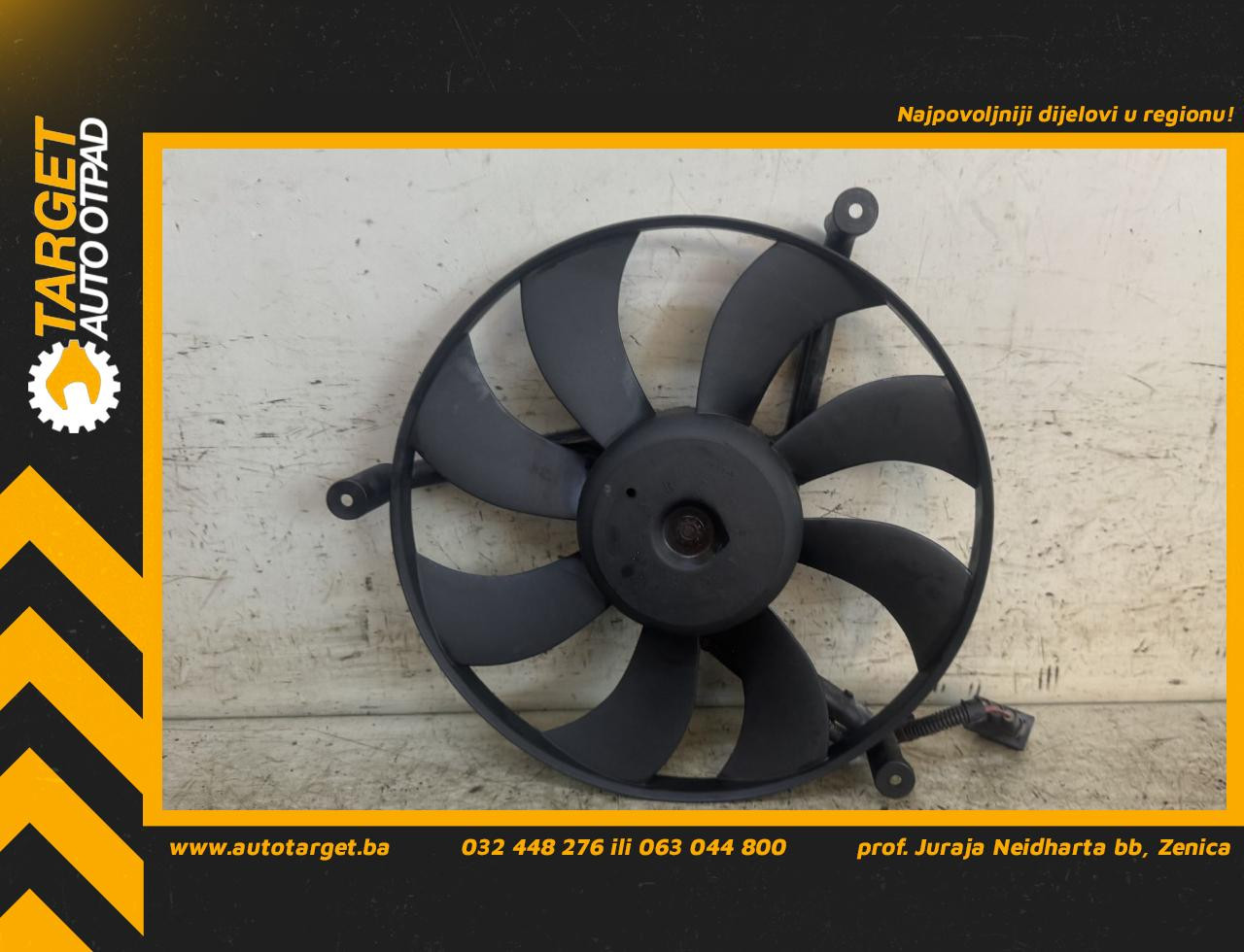 DIJELOVI VENTILATOR VW POLO > 05-09