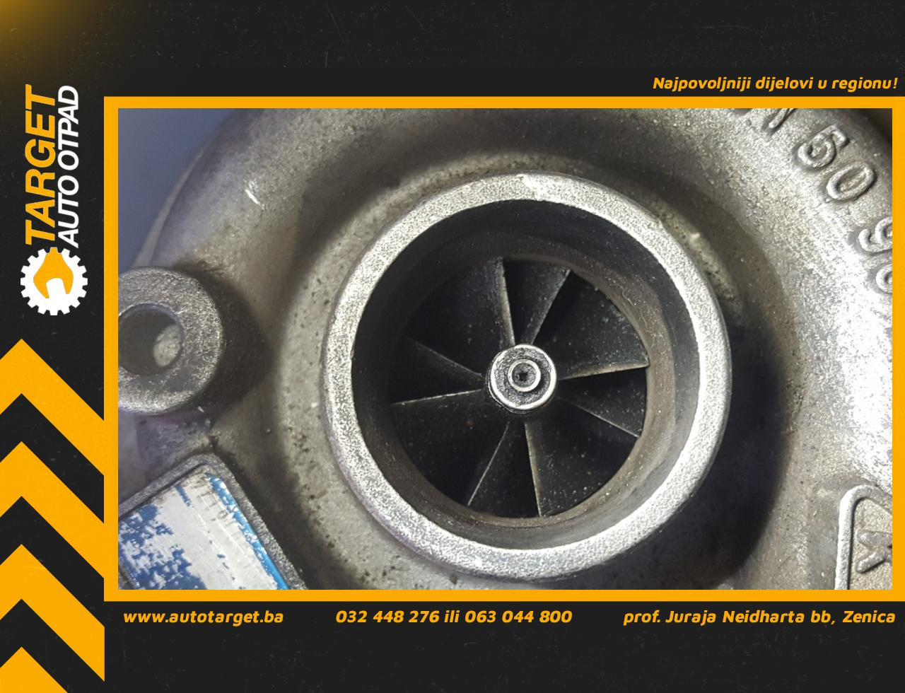 DIJELOVI TURBINA CITROEN XANTIA > 98-01 K03324278 K03324278