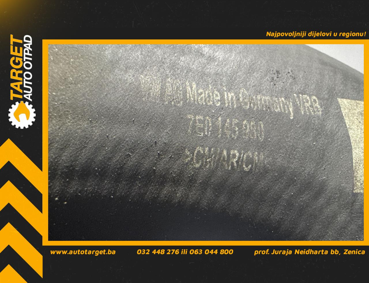DIJELOVI CRIJEVO INTERKULERA VW T6 > 15-19 7E0145980